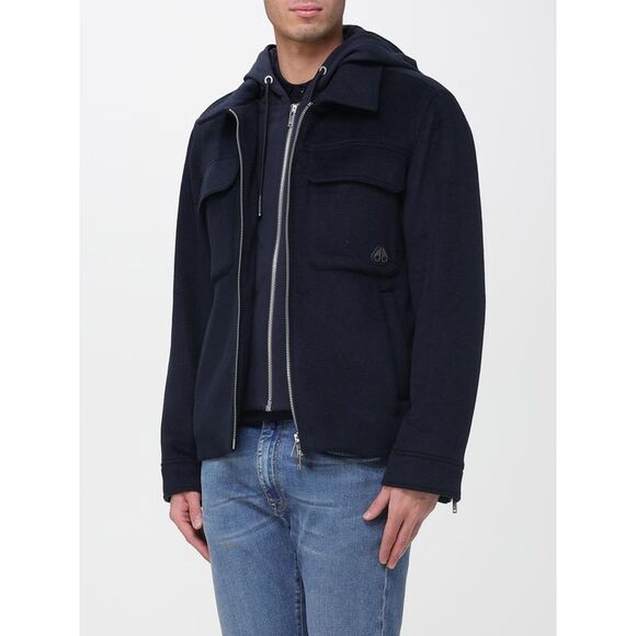 Moose Knuckles Jacket Men Blue - Picture 3 of 4